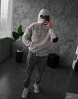 Teddy Fleece Hoodie (Balaclava Style)