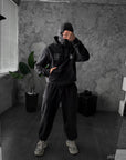 Men’s Fleece Hoodie with Balaclava – Heavyweight