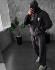 Men’s Fleece Hoodie with Balaclava – Heavyweight