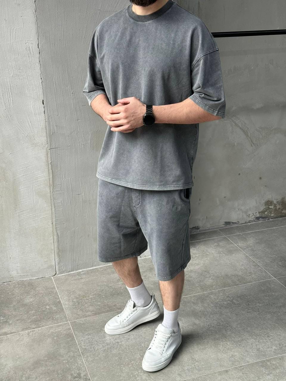 Summer mens costume, Summer pants,  pajama set, Gifts for men, Man's kit  set, summer pants, summer shirt, Natural color set