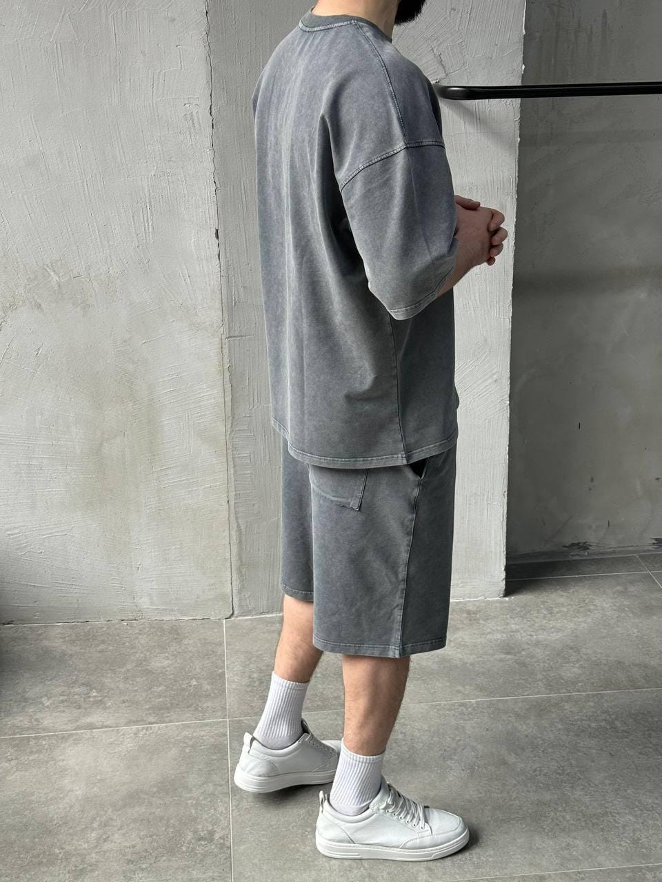 Summer mens costume, Summer pants,  pajama set, Gifts for men, Man's kit  set, summer pants, summer shirt, Natural color set