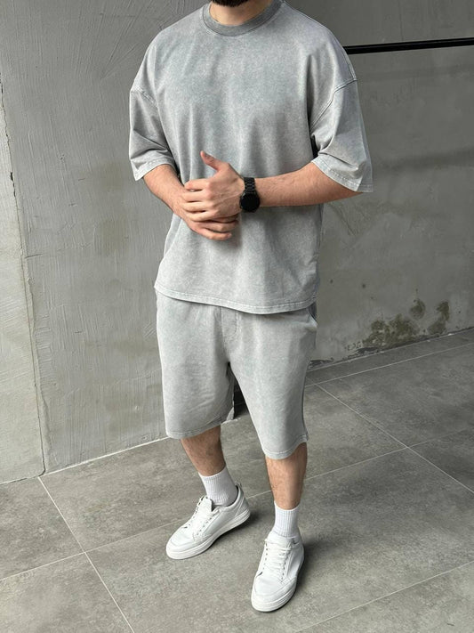 Summer mens costume, Summer pants,  pajama set, Gifts for men, Man's kit  set, summer pants, summer shirt, Natural color set