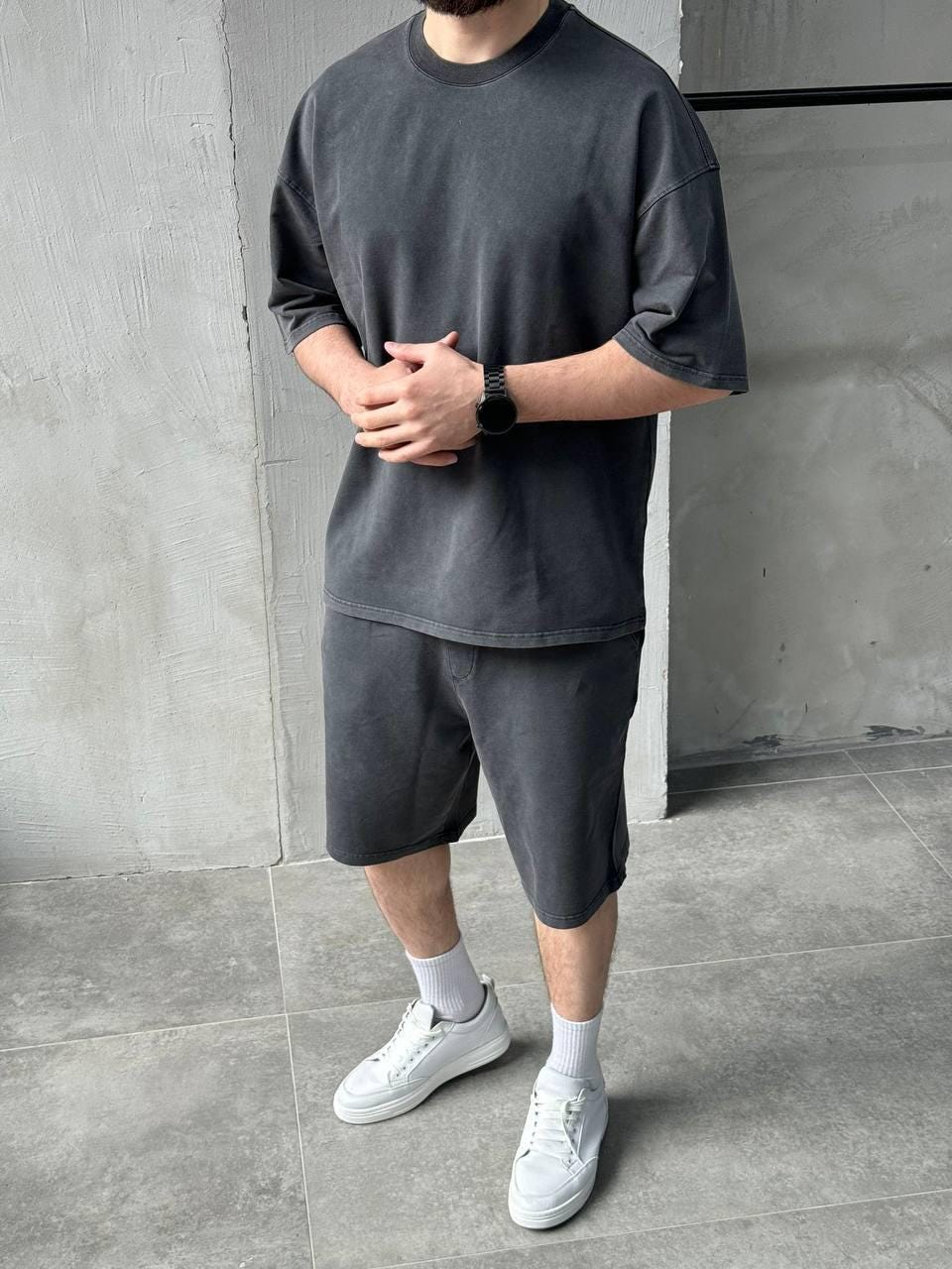 Summer mens costume, Summer pants,  pajama set, Gifts for men, Man's kit  set, summer pants, summer shirt, Natural color set