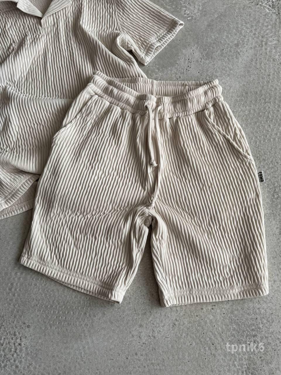 Summer mens costume, Summer pants,  pajama set, Gifts for men, Man's kit  set, summer pants, summer shirt, Natural color set