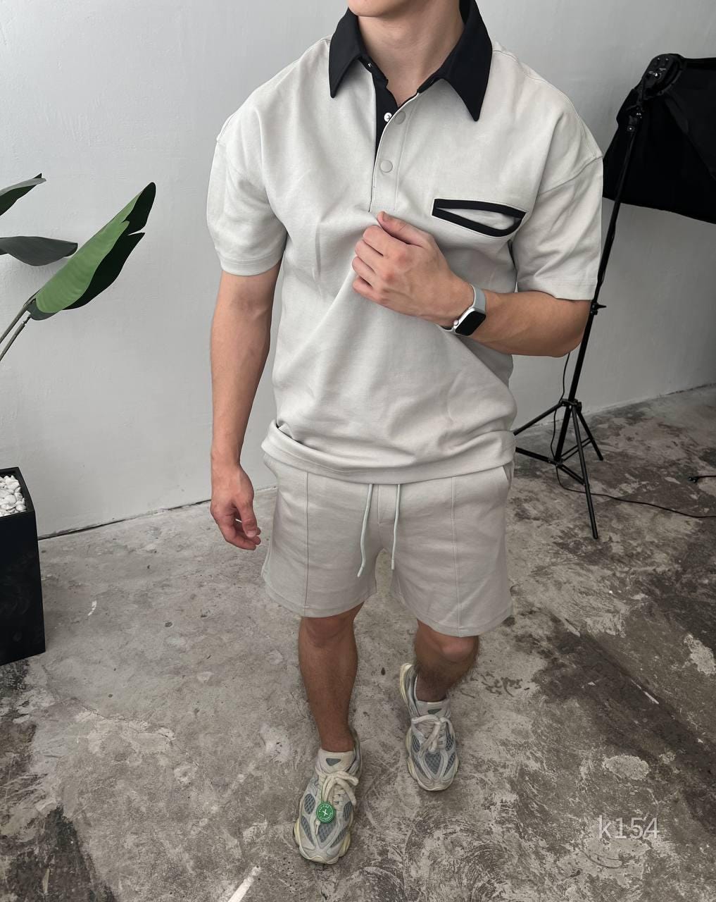 Summer mens costume, Summer pants,  pajama set, Gifts for men, Man's kit  set, summer pants, summer shirt, Natural color set