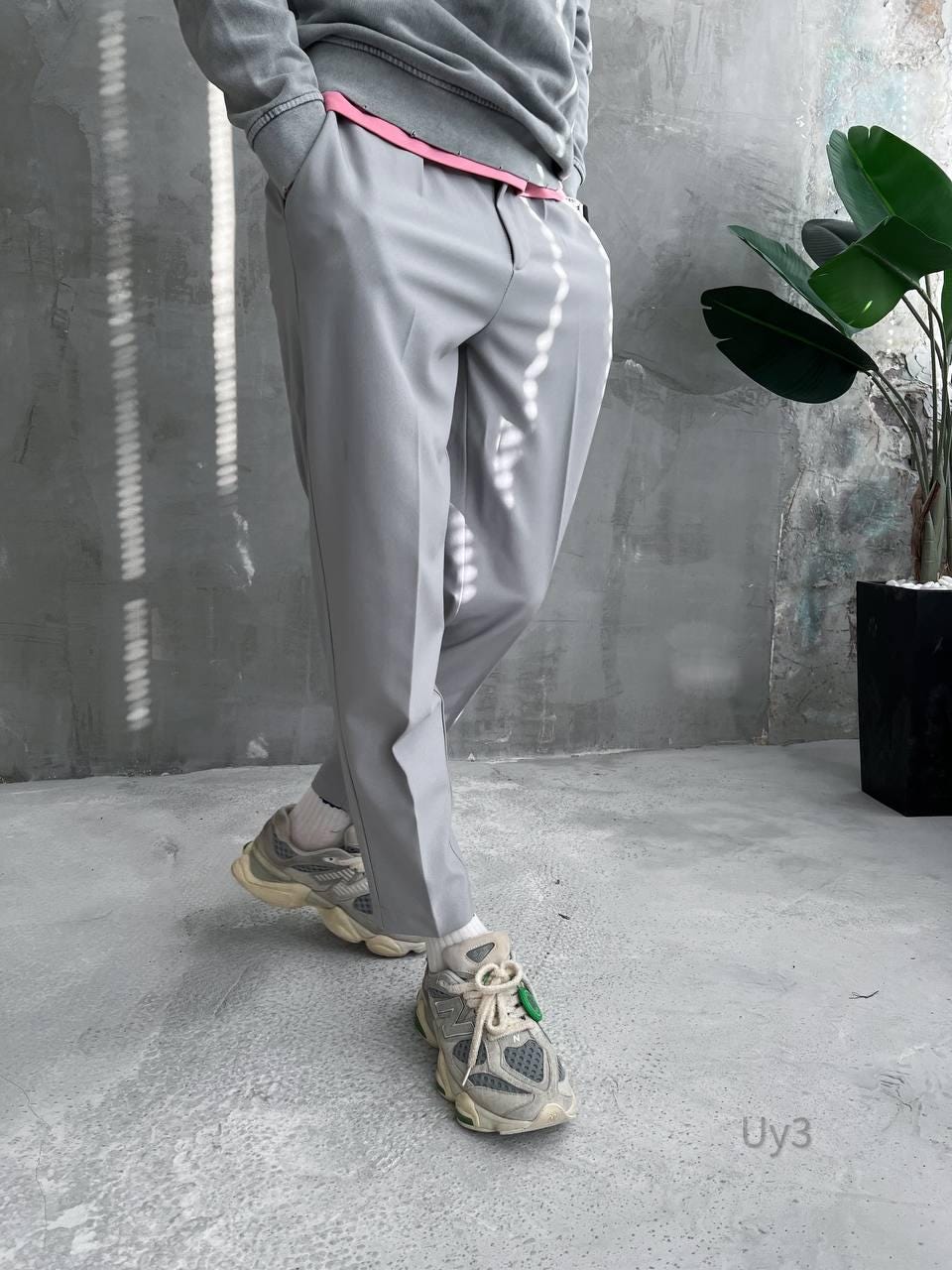 Men’s Modern Tapered Pants, Minimalist Trousers, Street Style Slim Fit, Smart Casual Pants, Korean Style, Gift for Him