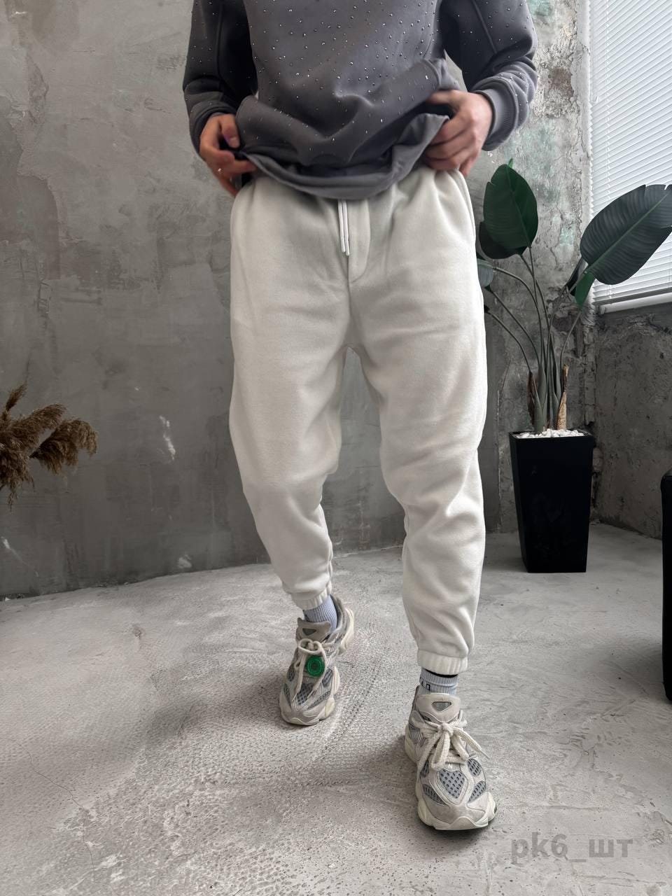 Men’s Fleece Joggers | Casual Sweatpants | Warm Winter Pants | Streetwear Loungewear Trousers
