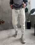 Men’s Fleece Joggers | Casual Sweatpants | Warm Winter Pants | Streetwear Loungewear Trousers