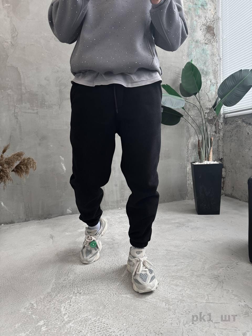 Men’s Fleece Joggers | Casual Sweatpants | Warm Winter Pants | Streetwear Loungewear Trousers