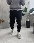 Men’s Fleece Joggers | Casual Sweatpants | Warm Winter Pants | Streetwear Loungewear Trousers