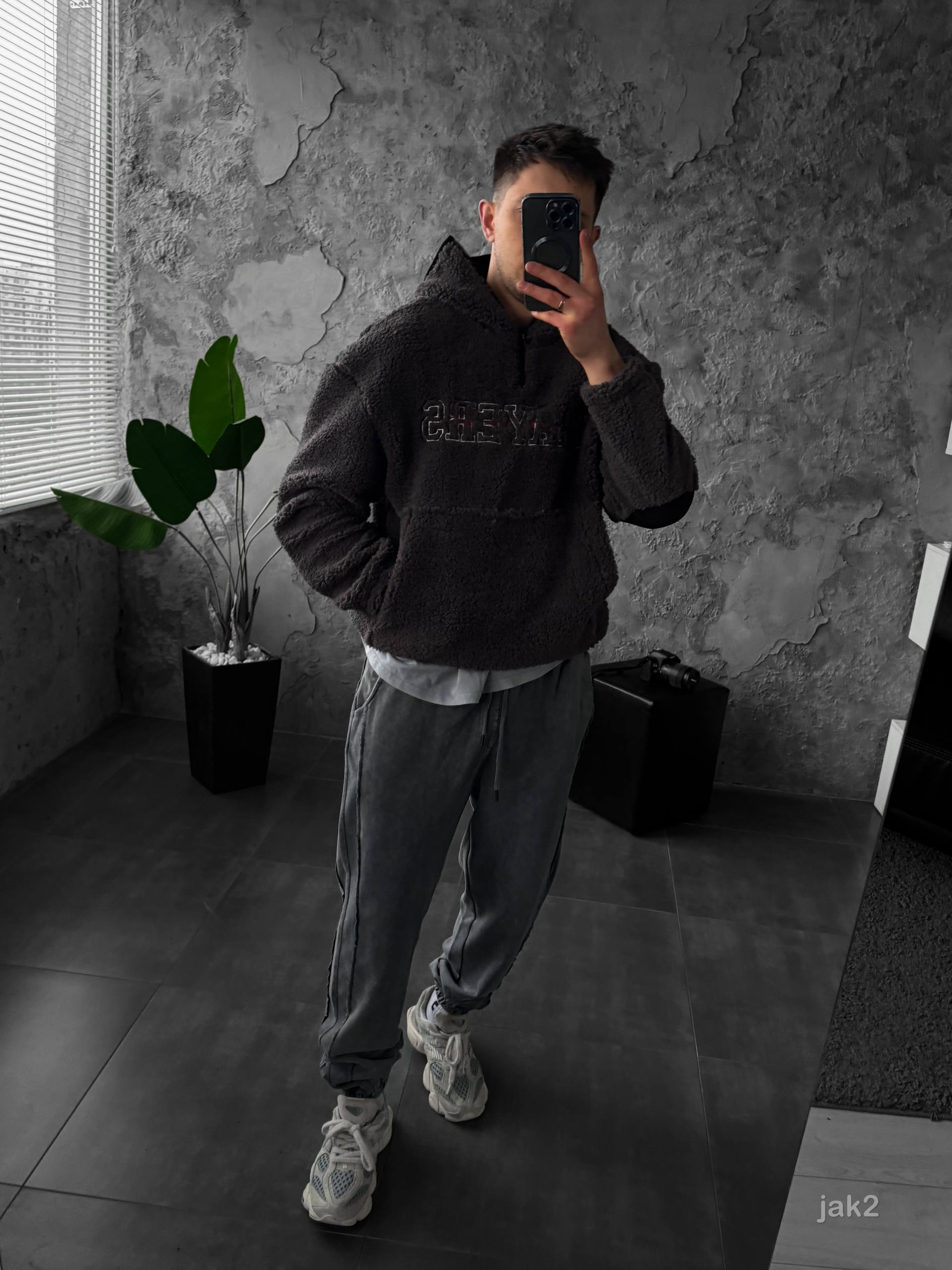 Teddy Fleece Hoodie (Balaclava Style)