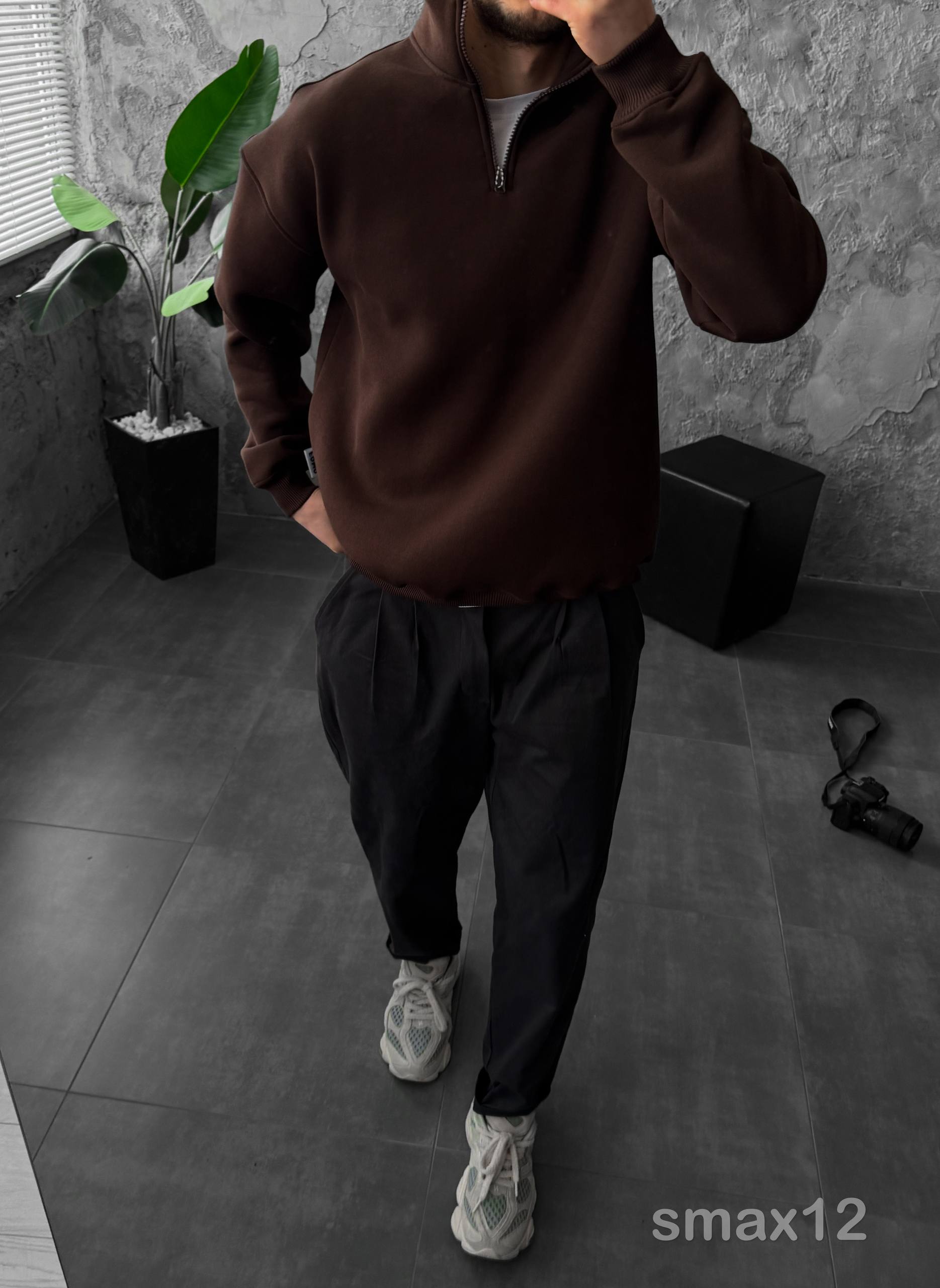 Men’s Half-Zip Fleece Sweatshirt