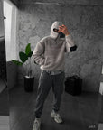Teddy Fleece Hoodie (Balaclava Style)