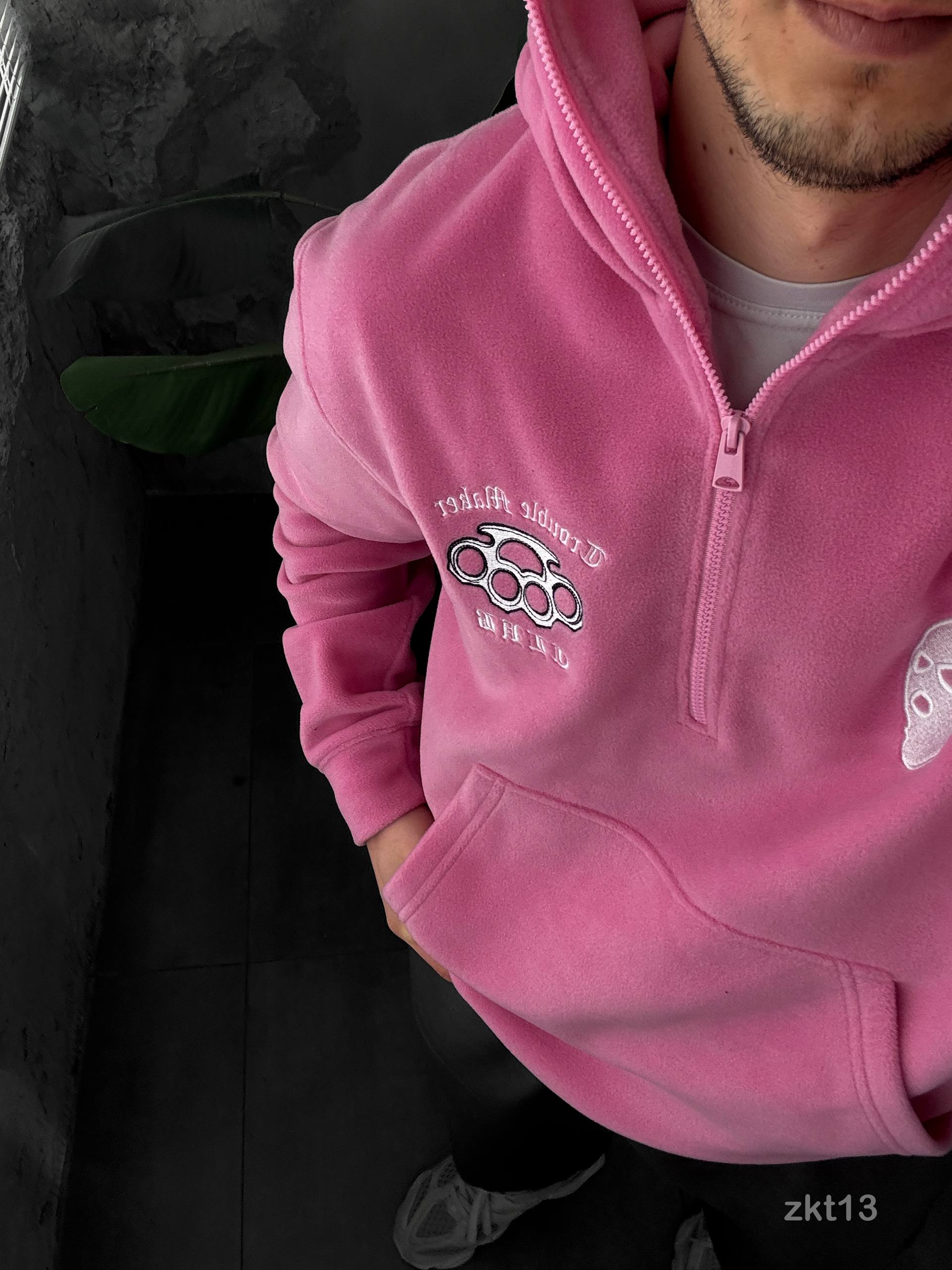 Men’s Fleece Hoodie with Balaclava – Heavyweight