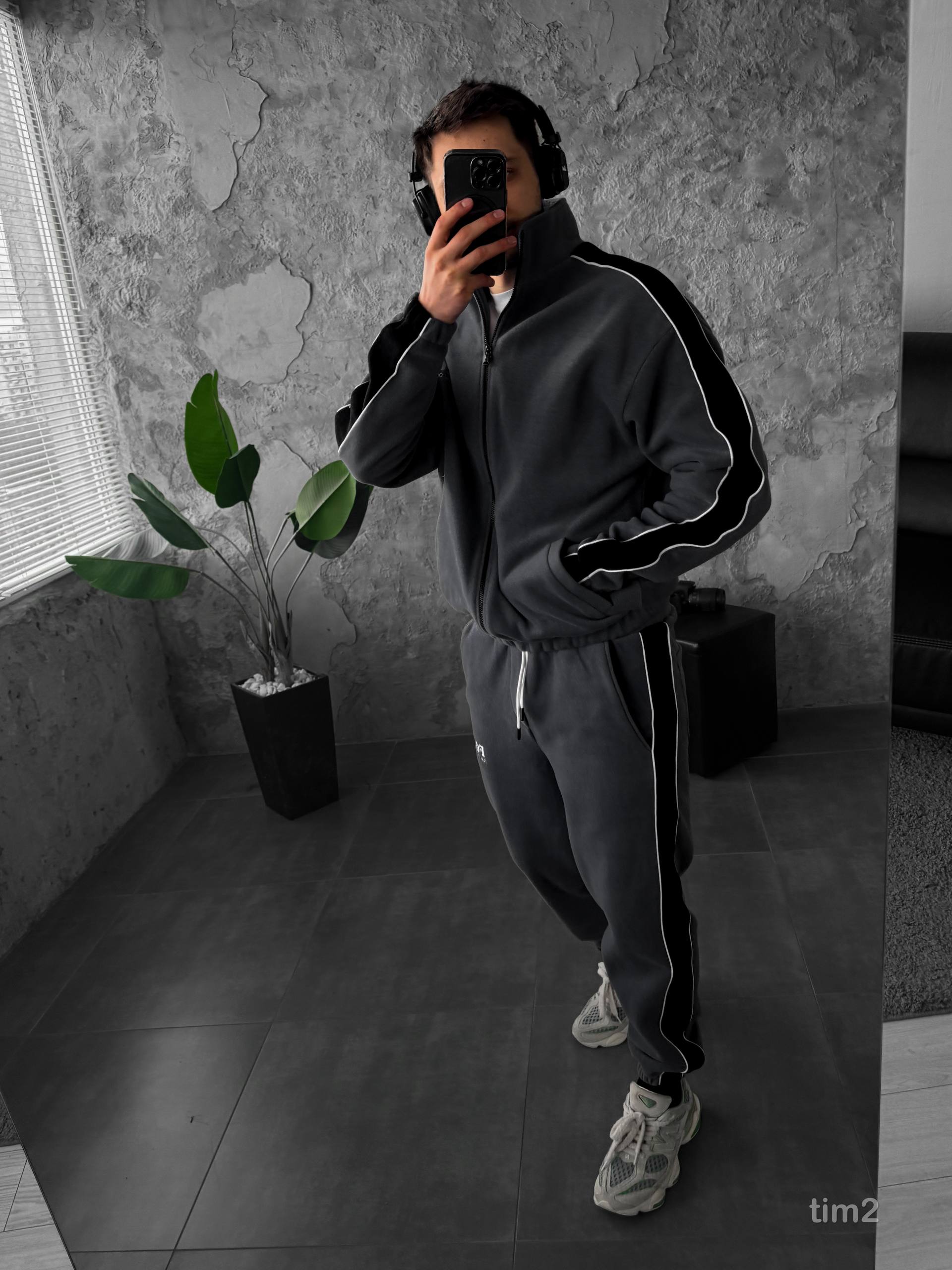 Men’s Oversize Polar Fleece Tracksuit