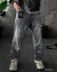 Men’s Distressed Washed Jeans