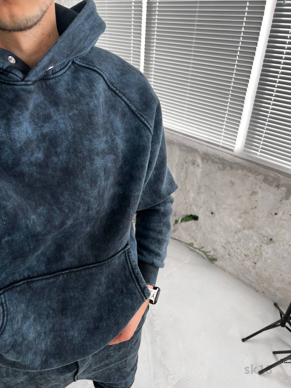 Men’s Washed Fleece Tracksuit – Premium Turkish Fabric