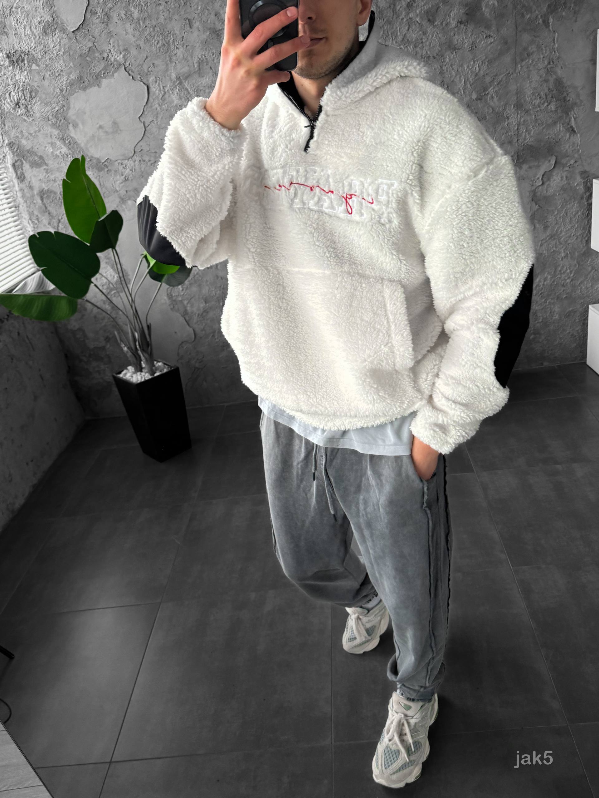 Teddy Fleece Hoodie (Balaclava Style)