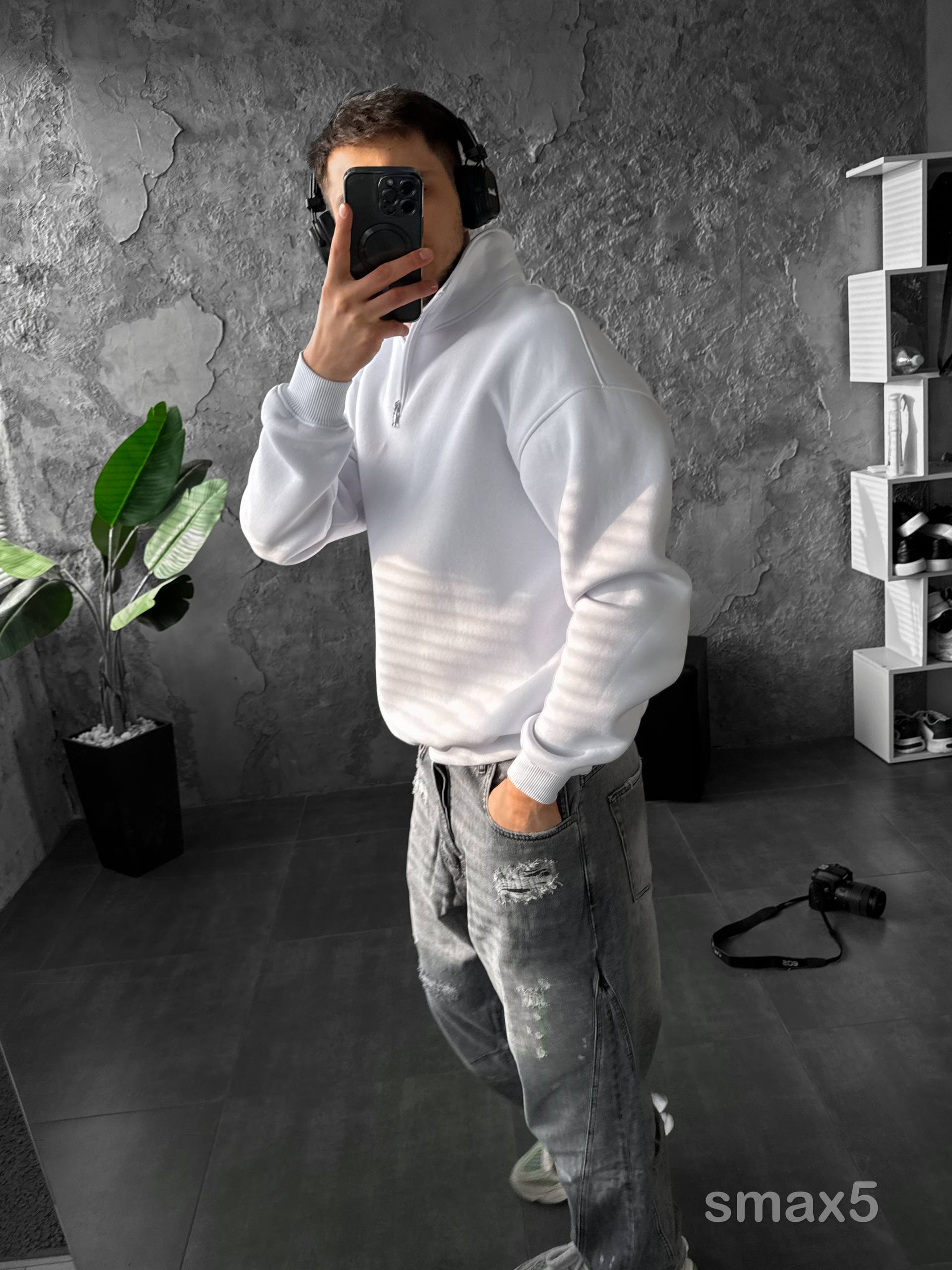 Men’s Half-Zip Fleece Sweatshirt